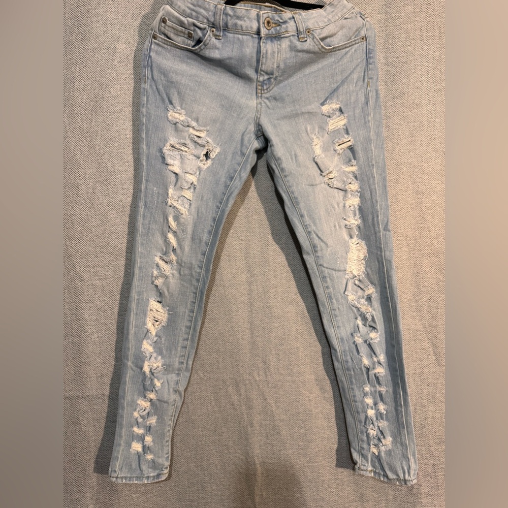 Light denim Highway ripped jeans